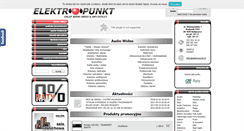 Desktop Screenshot of elektropunkt.pl