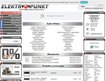 Tablet Screenshot of elektropunkt.pl